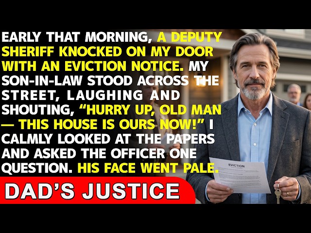 Deputy Sheriff Knocked at Dawn With Eviction Papers—My Son-in-Law Was Laughing