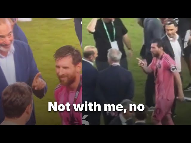 Why Messi SNAPPED At The MLS Boss 😳
