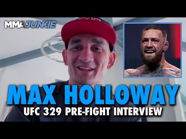 Max Holloway on Conor McGregor's talk before UFC 329: 'Just please show up'
