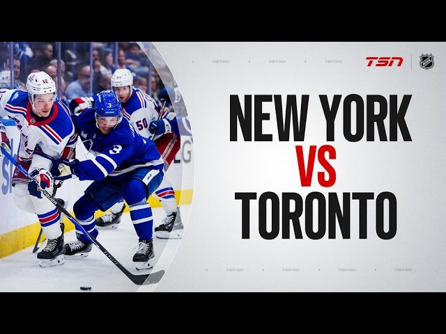 Toronto Maple Leafs vs. New York Rangers | NHL Highlights