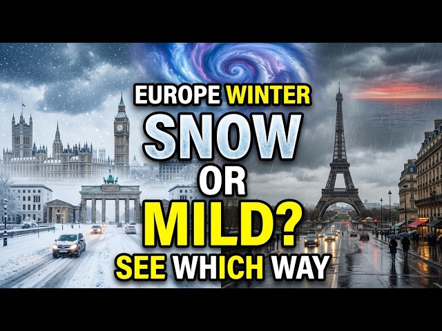 Europe’s Winter Could Swing Between Heavy Snow & Atlantic Weather Depending on El Niño &Polar Vortex