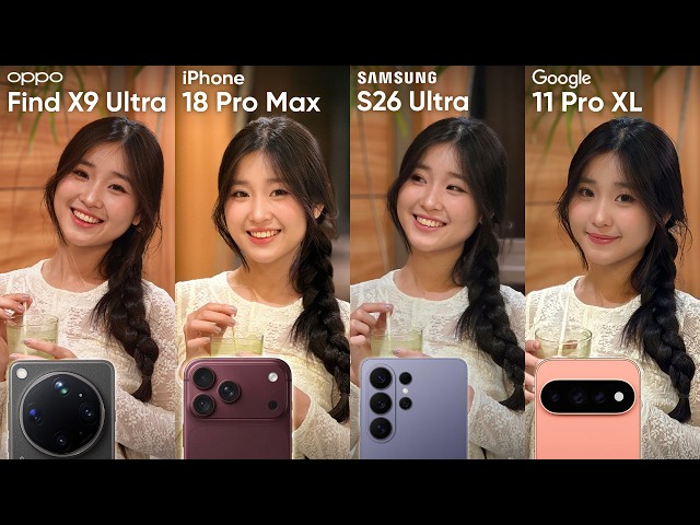 iPhone 18 Pro Max vs. OPPO Find X9 Ultra vs. Galaxy S26 Ultra vs. Pixel 11 Pro XL: The iPhone Evo...