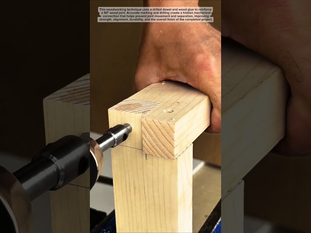 The Simple Dowel Trick That Makes a Stronger Wood Joint