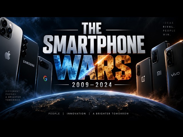 The Smartphone Wars: Biggest Brands by Global Market Share (2009–2024)