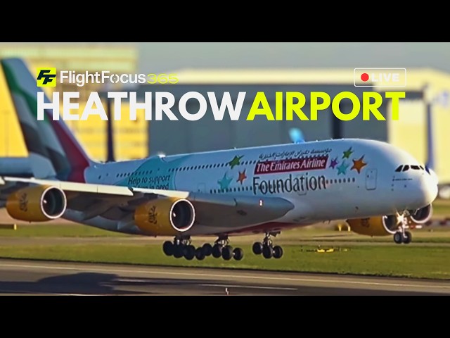 Heathrow Airport Live - Friday 25th September 2026