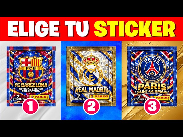 CHOOSE YOUR PANINI PACK⚽2026 WORLD CUP😱Lamine💛CR7❤️ Messi💙Quiz