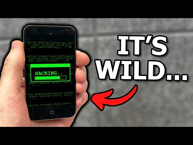 Using a HACKED iPod touch in 2026... WHAT HAPPENS?