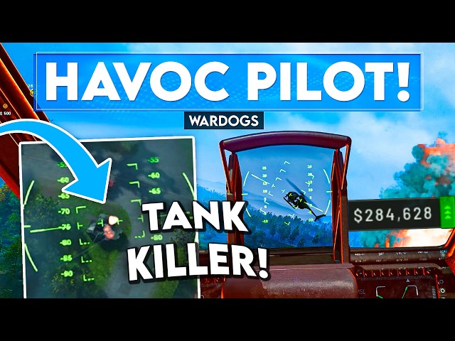 WARDOGS Attack Heli vs The TANK ARMY!