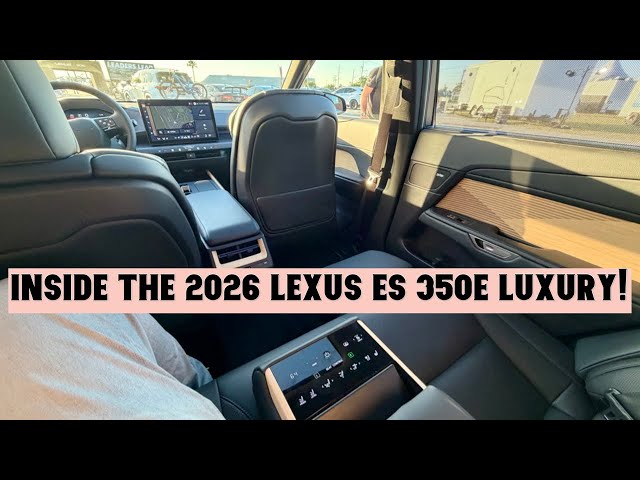 Новый Lexus ES 350e FWD Luxury 2026 года | Lexus Racing USA | Себринг | Часть 2: Обзор
