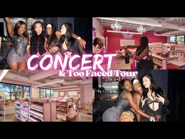 Ep.16: Sabrina Carpenter Concert W/PPG & Too Faced Tour // They Took Us Shopping 💖
