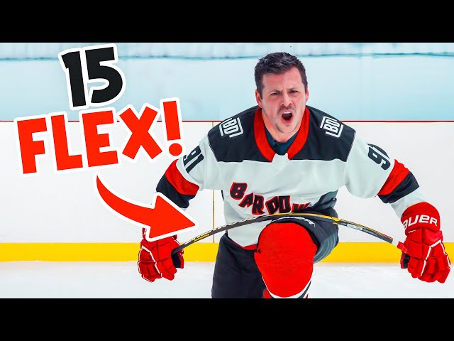 WE USED 15 FLEX KIDS STICKS FOR OUR ENTIRE HOCKEY GAME