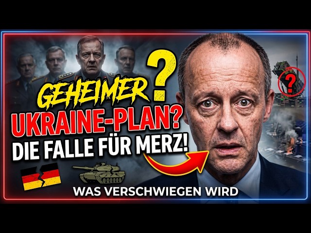 "Powerless Generals": Secret Ukraine plan backfires on Merz