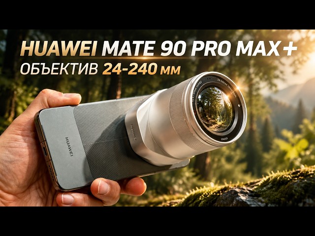 Huawei Beat Everyone. Huawei Mate 90 Pro Max. First Review in Russia