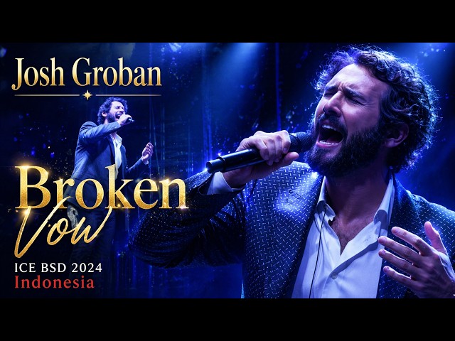 Josh Groban Broken Vow, David Foster 2024 OCBC Premium at Jakarta ICE BSD 14 June 2024