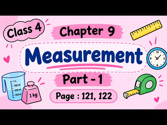 Chapter 9 (Measurement), Part 1 (Pages 121, 122)