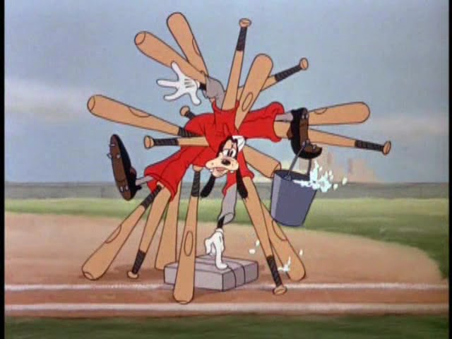 Disney Cartoons - Goofy - How to Play Baseball