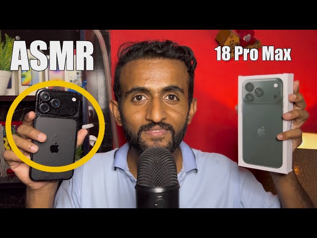 ASMR Unboxing iPhone 18 Pro Max Black 🖤