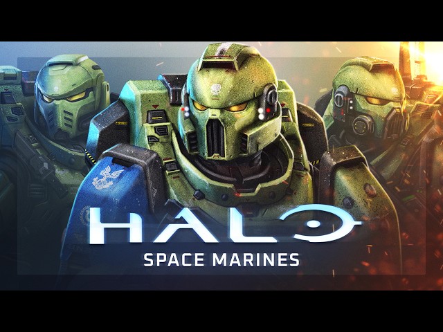 What if SPACE MARINES were in HALO?