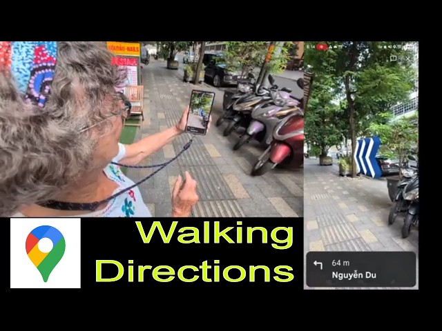 Walking Directions Using Google Maps