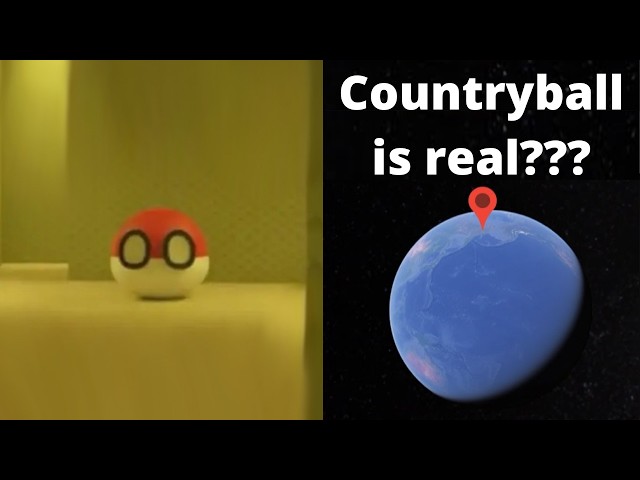 Countryball is real! 😱 Cool things caught On Google Earth and Google Maps Street View