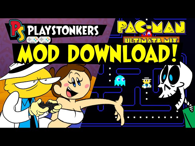 Pac-Man Ultimate Mix WITH PLAYSTONKERS MODS!
