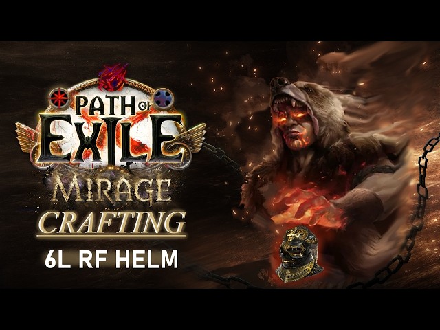 PoE 1 | 3.28 Mirage - 6 Link Helm Craft For Life Stack RF