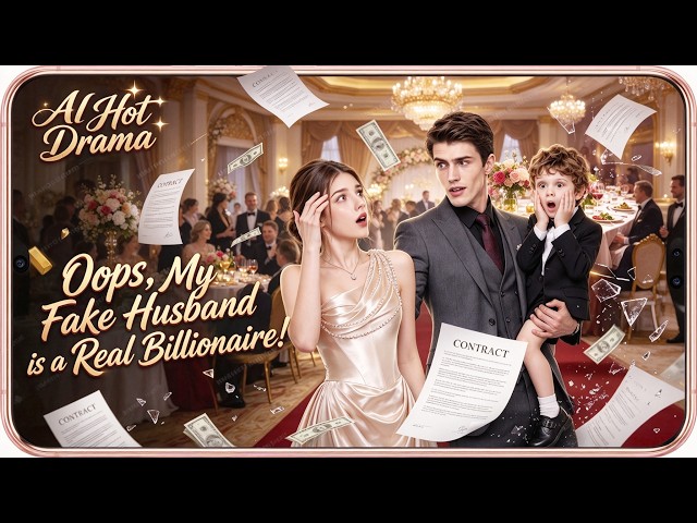 Oops, My Fake Husband is a Real Billionaire! | Fake Family Pretence Hides His Secret Son #shortmax