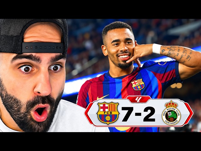 ЭТО ЖЕСТОКИЙ РАЗГРОМ | БАРСЕЛОНА 7-2 РАСИНГ САНТАНДЕР
