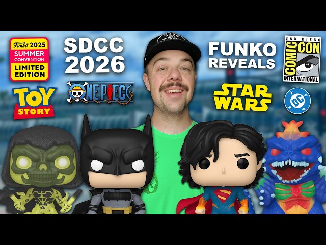 Анонсы Funko Pop на SDCC 2026! (Все эксклюзивы на данный момент)
