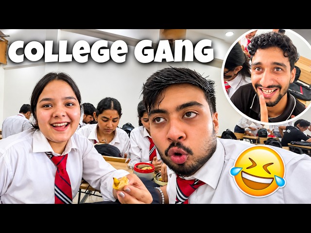 Khushi Ne Sabka Khana Kha Liya 😂 | COLLEGE VLOG 