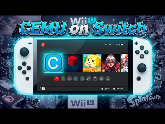 CEMU Ported on Switch - 10 Games Tested