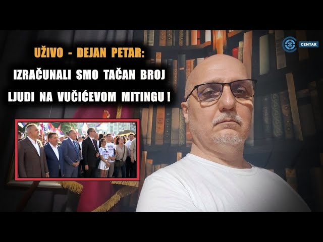Vučić van sebe! UŽIVO: Izračunali smo tačan broj ljudi na SNS skupu u Beogradu ( Dejan Petar)