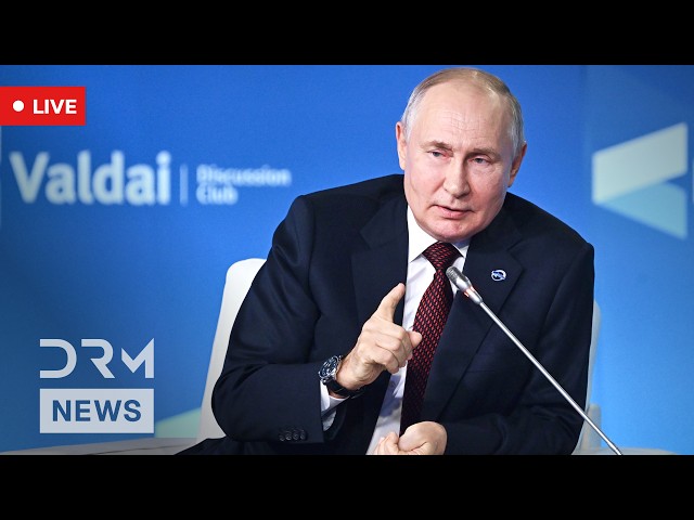 LIVE: Putin Speaks at Valdai Forum – English Dubbed | AC1N