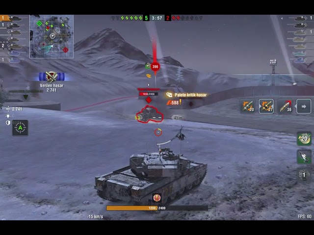 Chieftain mk6 Vs Super Conqueror 21 seconds