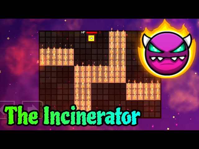 The Incinerator by IndoIsm 100% (Platformer Medium Demon) - Geometry Dash 2.2