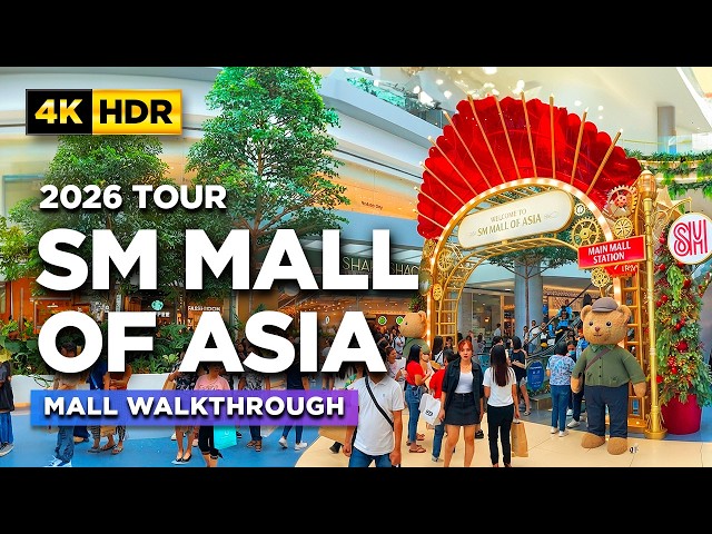 Philippine Malls Are Getting Ready for the Holidays! | SM MALL OF ASIA Walking Tour 2026