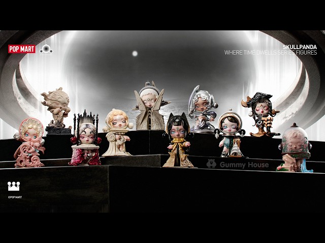 POP MART SKULLPANDA 360° VIEW | Where Time Dwells Series Figures