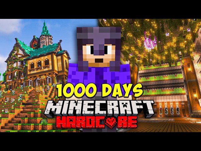 I Survived 1,000 Days in Minecraft Hardcore [FULL MOVIE]