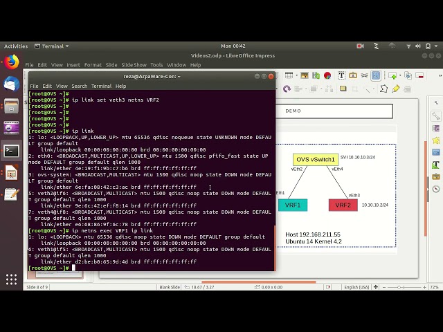 Open Virtual Switch (OVS)