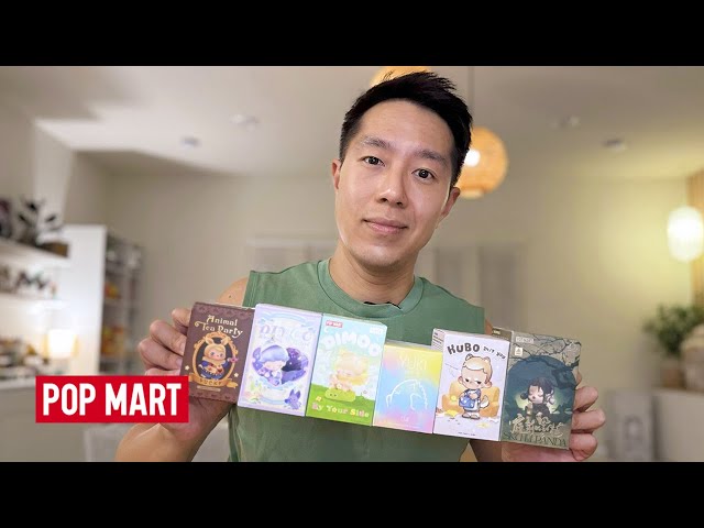 UNBOXING VARIOUS POP MART IP BLIND BOX FIGURES! Vinyl Figures Skullpanda Dimoo Kubo Pucky Yuki
