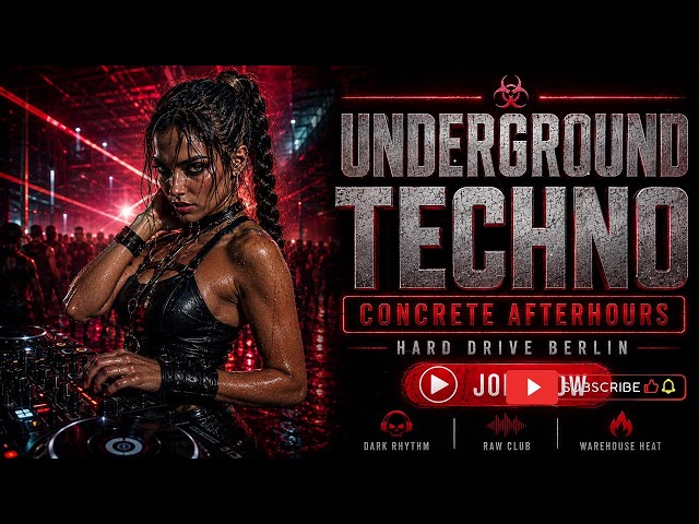 Berlin Warehouse Techno 2026 🔴 LIVE | Deep Industrial Frequencies & Dark Night Energy
