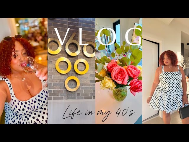 Life in my 40’s| Cooking braised Short Ribs✨| Red Carpet event🎬| Sixty Vines date| + more 🖤🤍❤️
