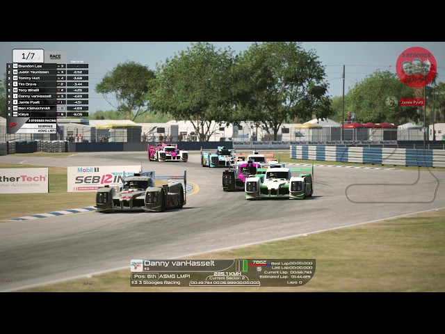 2026 10 03 Race 2 rfactor 2 mod LMP Sebring 2026