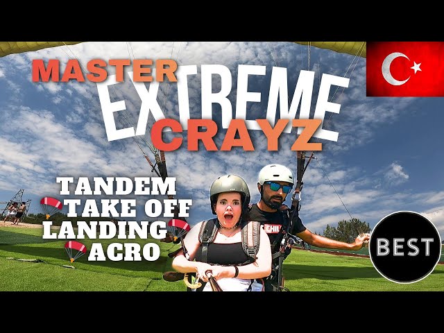 MASTER TANDEM PARAGLİDİNG SERİES ; TAKE OFF LANDİNG ACRO in Türkiye PART 7