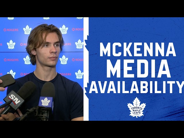 Gavin McKenna | Pre Game vs. Nashville Predators | October 6, 2026