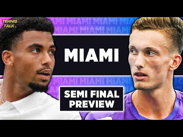 Fils vs Lehecka | ATP Miami 2026 SF | Tennis Talk Preview