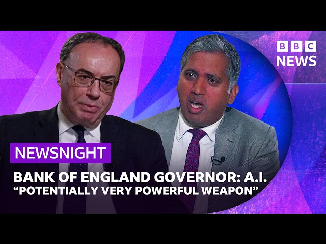 Bank of England Governor Andrew Bailey on artificial intelligence and Brexit