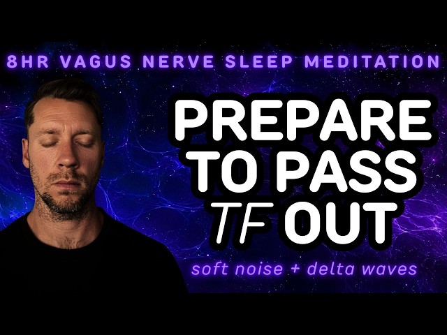 FINALLY Sleep All Night Long | Vagus Nerve Sleep Meditation