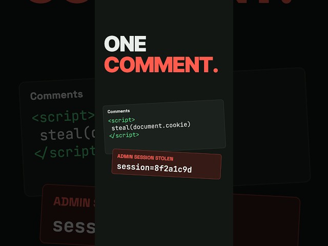 Cross Site Scripting In 30 Seconds