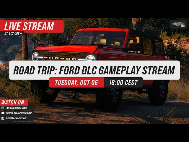 ROAD TRIP! Ford DLC | American Truck Simulator 🇺🇸🚗